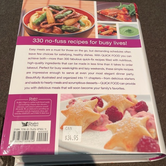 Reader's Digest Quick Food - Gourmet Recipes in Just 30 Minutes - over 300 rec - Picture 3 of 6